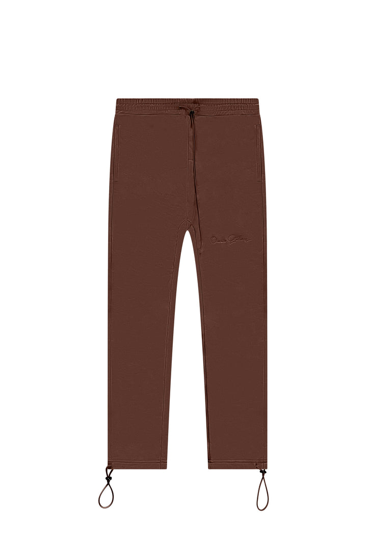 Core Logo Sweatpants Brown | Oceans Gallery