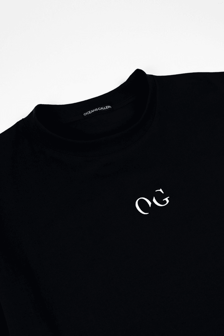 Classic OG Logo T-Shirt Black | Oceans Gallery