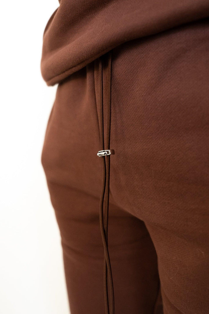 Core Logo Sweatpants Brown | Oceans Gallery