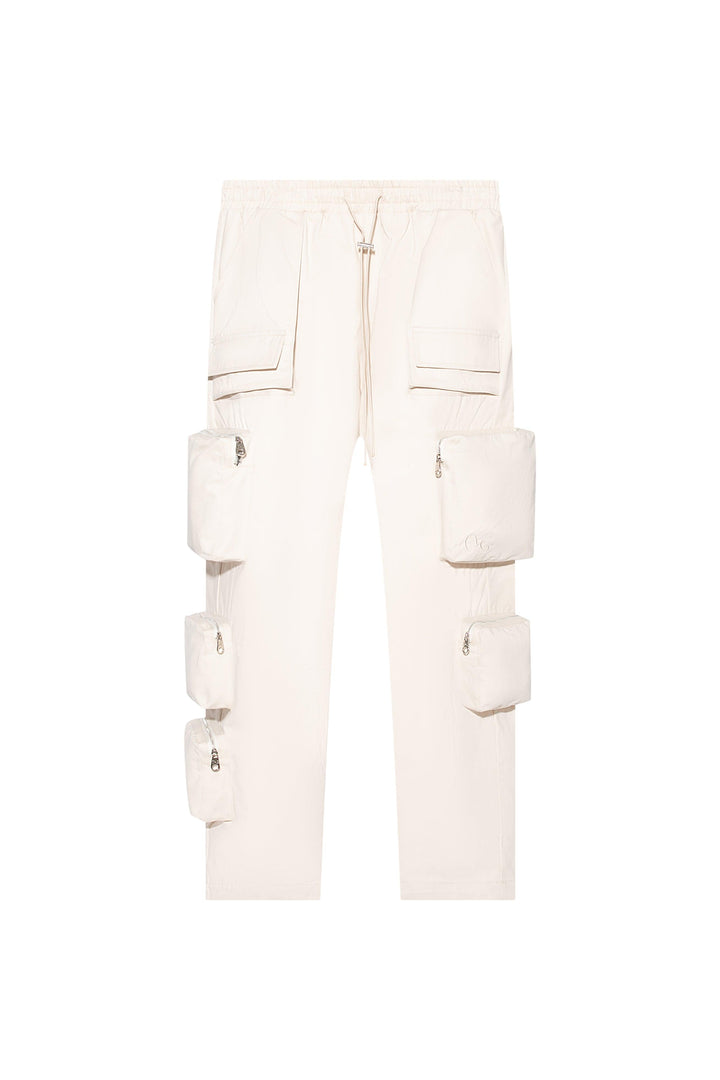 5 Pocket Cargo Pants Cream | Oceans Gallery