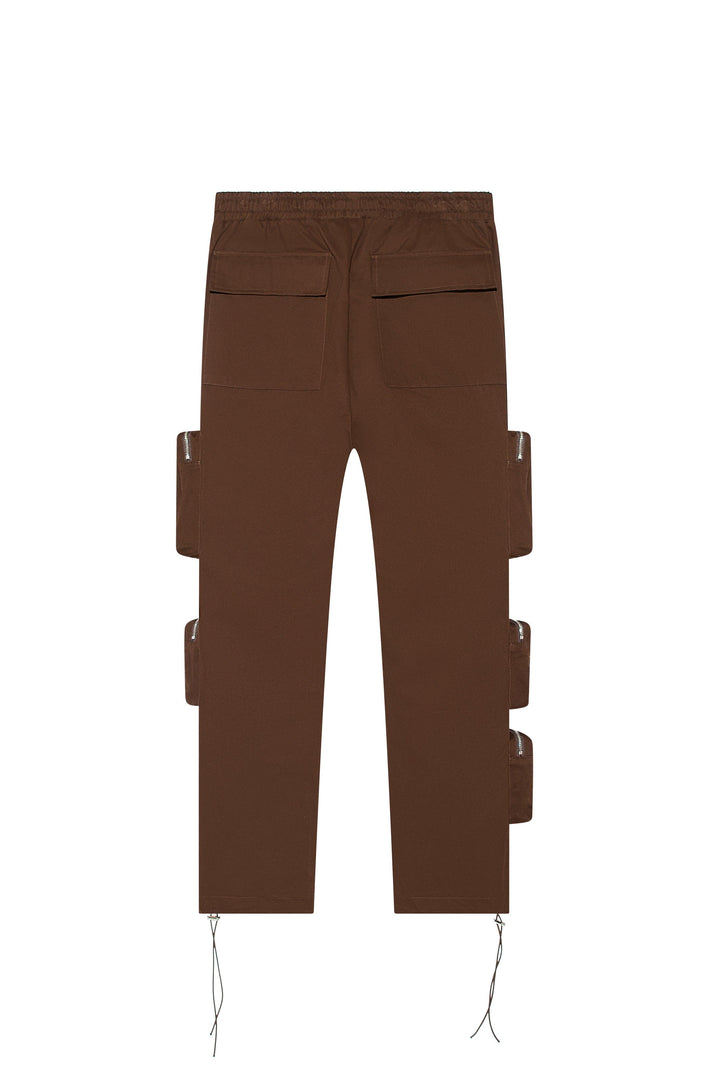 5 Pocket Cargo Pants Brown | Oceans Gallery