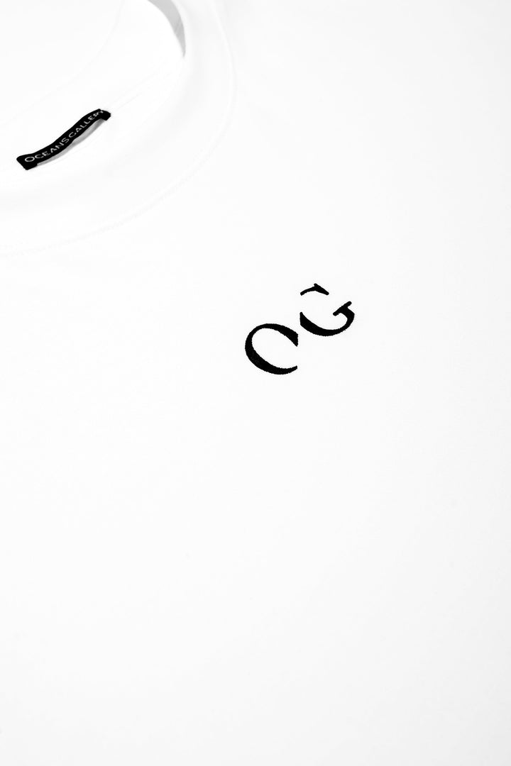 Classic OG Logo T-Shirt White | Oceans Gallery