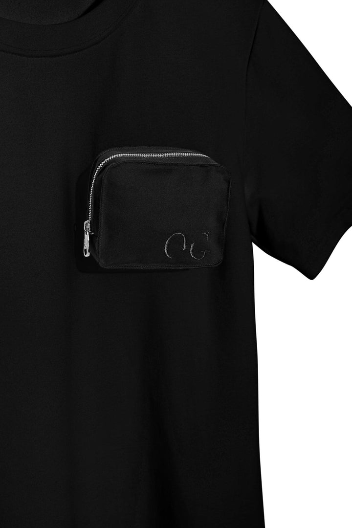 3D Cargo T-Shirt Black | Oceans Gallery