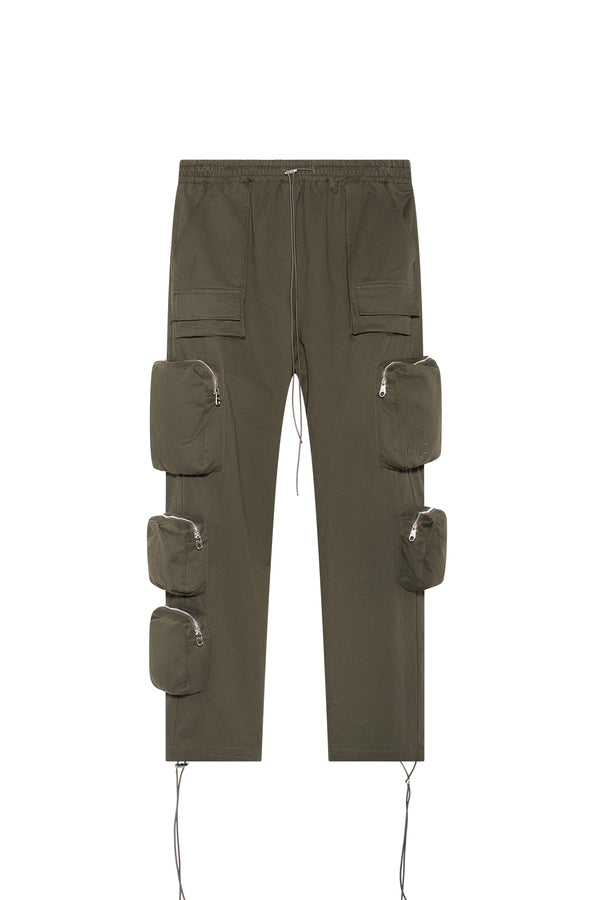 5 Pocket Cargo Pants Green | Oceans Gallery